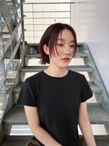 シーン(SCENE)&nbsp;[天神今泉/黒髪カタログ/クラゲヘアー/オリーブグレー]