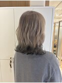 ミルクティーグレージュ×エンドブラック【高岩美季】