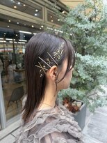 ノットバイベル 大宮(knot by belle)&nbsp;《Hana》お呼ばれヘア/金箔アレンジ/シンプルヘア/韓国/大宮