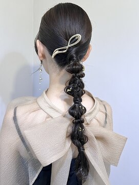 リリー シブヤ(Lilly shibuya) Lilly渋谷】#ヘアセット#ヘアアレンジ#編み込み#編み下ろし