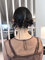 ビファイン 本店(Befine) 結婚式 二次会 ヘアセット アレンジ カチモリ