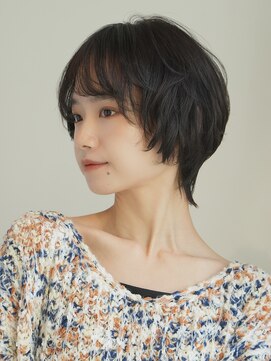 インセプション 銀座(INCEPTION) ショート・ボブ/丸顔/前髪あり/絶壁解消/30代/40代/50代/くびれ