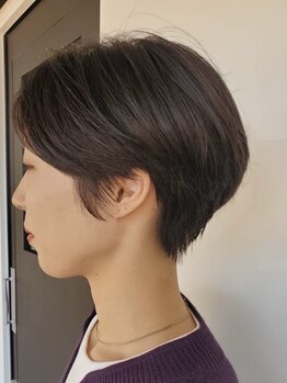 ココリネヘアー(COCORINE hair)の写真/【山科＆駐車場有】気になる白髪を馴染ませたトレンドスタイルで、大人女性の魅力を引き出す♪