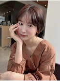 大人柔らかいショートスタイル*ショートカット*前髪ありショート