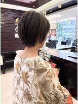 エアー 神戸(AIR)&nbsp;白髪ぼかし/ショートヘア/ベージュ/40代50代60代