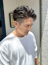 シカク 色気オールバック