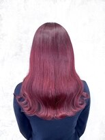 デミヘアー(Demi hair)&nbsp;ボルドーピンクカラー
