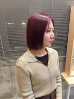 ほきもと美容室&nbsp;ボルドーカラー
