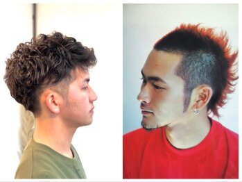 ヘアーデザイン アブー(hair design A BOO)の写真/《メンズクーポンあり》ビジネスヘア、きっちりキレイなヘアや強めハード系パーマなどスタイリングも簡単!