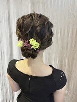 ココカラヘアー ニコ(cococara hair nico)&nbsp;結婚式お呼ばれヘアー/ヘアセット