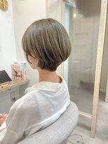 シア 北千住店(SHEER)&nbsp;【透明感】オリーブカラー×まとまるショート/SHEER北千住店