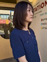 ヒントステーション(HINTSTATION)&nbsp;〈浅草 半個室〉くびれミディ×顔まわりレイヤー