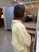 キュオンシア(CUEON. ciea)&nbsp;Bobstyle×marron brown