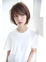 フレーム へアアンドトリートメント 天王寺北口店(FRAME)&nbsp;【FRAME  天王寺北口】大人可愛いショート風ボブ