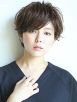 リッチカラー イオン仙台中山店(RICH COLOR) 前髪長めのスウィングショートボブ♪【RICHCOLOR　仙台中山】
