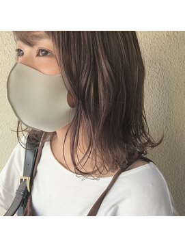 ネオリーブ クタ 町田店(Neolive kuta) 柔らかカラーラベンダーベージュ[町田　美容室]