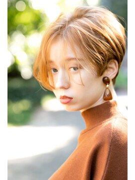 ケアリー 武蔵小杉(Carelly) 大人かわいい前髪セシルカットココアブラウンフリンジウェーブ