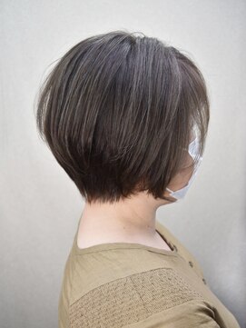 ヘアスタジオヘーフリヒ(HAIR STUDIO HoFLICH) ☆白髪ぼかし/夏カラー/30代ショート40代ショート50代ショート☆