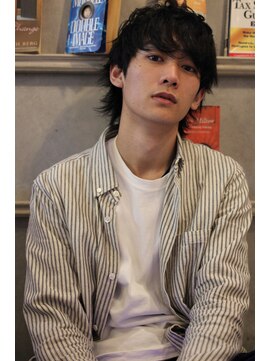 エイチ(H eitf) 【Hエイチ表参道】ランダムパーマ マッシュウルフ