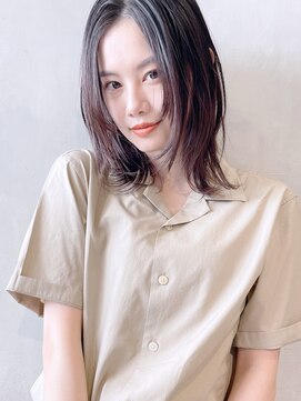 アイティー バイ アルバム 中野店(IT by ALBUM) ウルフレイヤー_グレージュカラーシルキーベージュ_68614