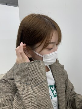 ビーヒアナウ N゜03 金沢駅西店(BE HERE NOW) 【beige color/明るめベージュ/bob/トリートメント】