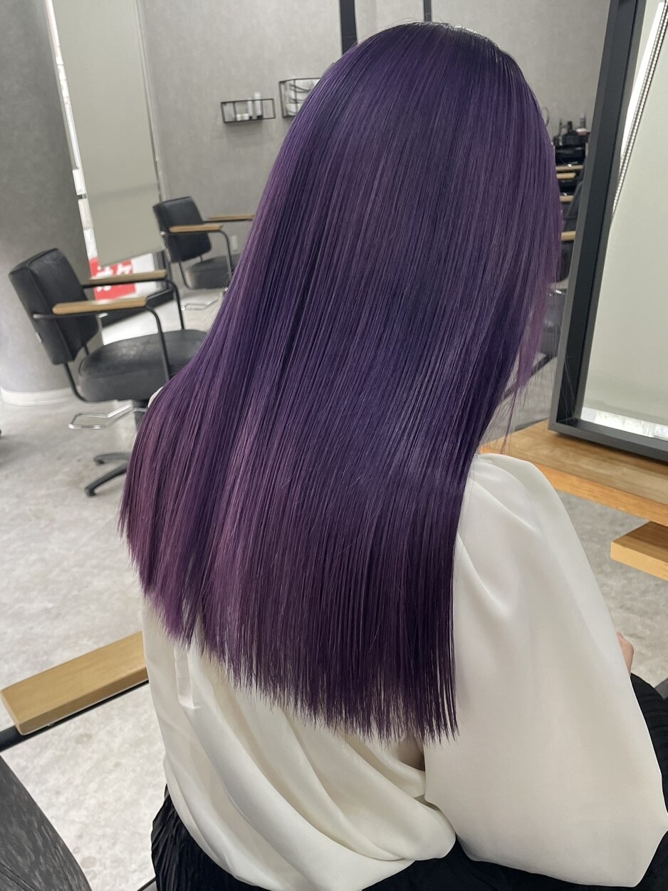 山田『vividバイオレット』：L182790878｜イリ 大阪(ili)のヘア