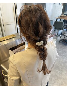 ヘアスタジオニコ(hair studio nico...) 編み下ろしアレンジ★