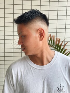 スウェル 船橋店(Swell) ハイライト/マッシュパーマ/束感/波巻き/メンズ