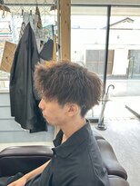 スウェル 船橋店(Swell)&nbsp;ハイライト/マッシュパーマ/ウルフ/波巻き/メンズ2