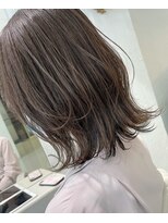 ファイブボックスヘアー 広島(five vox hair)&nbsp;予防美容ケアカラー　グレージュ