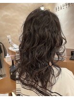 ビュートリアム265(BEAUTRIUM 265) ハードパーマ/強め/クリクリパーマくせ毛ミディアムレイヤー銀座