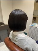ショートボブ×艶髪
