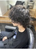 ツイストスパイラルパーマ/メンズカット/波巻きパーマ/札幌/大通