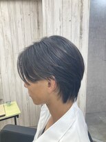 シングル 柏(Single) 毛流れセンターパート　[柏]