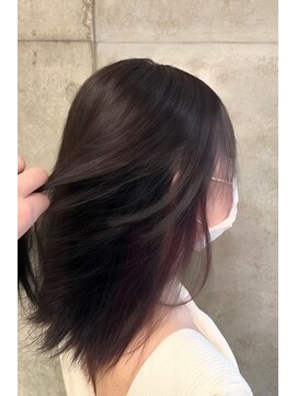 ユキオ ダル(Yukio Dal) 20代30代40代大人かわいいボルドーカラーイヤリングカラー