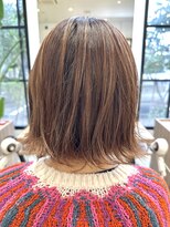 ディーボーイ 健軍店(D-BOY)&nbsp;切りっぱなしボブ/外ハネ/ハイライトカラー