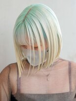 シオン(shion)&nbsp;オリーブカラーくすみベージュ秋色ワンレン_ba445051