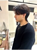 毛流れセンターパート