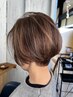 【心聖限定】カット＋リタッチグレイカラー＋Aujuaミドルtr ￥10500