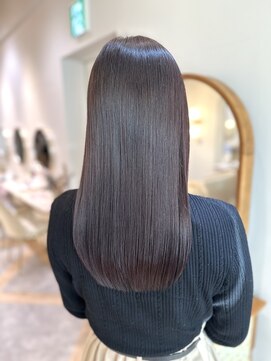 アンド ラ ブランシュ(&.La Blanche) ラベンダー◎ フェミニンロング/似合わせカット/髪質改善