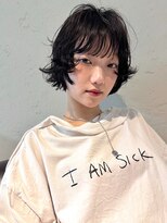 ソイ コンク 下北沢(soi conc)&nbsp;【hush short】ニュアンスパーマ_前髪パーマ_地毛風カラー_ボブ