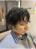 個性派レディースツイストパーマ