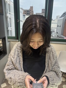 ジルバイジゼル(JILL by GiseL) ブリーチなしWカラー/オリーブグレージュ