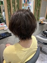 イメージア 町田店(IMAGE A) ダークブラウンショートボブ@20代30代40代50代