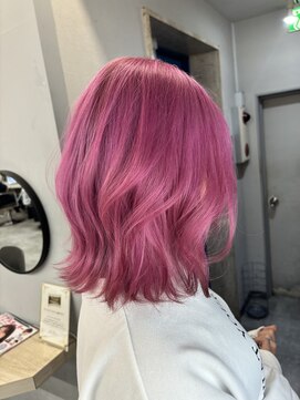 テン バイ アンブルリュクス 池袋(teN +by ambleluxe) チェリーピンク/ブリーチ/池袋