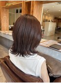 大人美人くびれヘア艶感結べるボブうる艶髪レイヤーカット