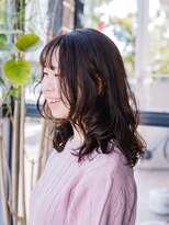 ヘアークラフト(Hair Craft)&nbsp;フェミニンデジタルパーマ×アディクシーカラー