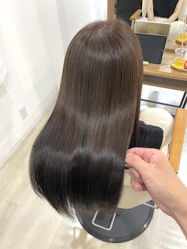 美髪専門サロン バイ マイル(美髪専門サロン by mile) 【髪質改善カラー】ナチュラルベージュ