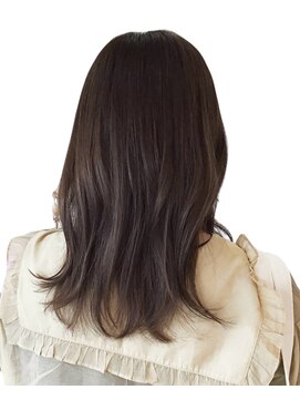 ヘアーズファイン(hair's fine) 大人可愛い◎ミディアムレイヤーグレージュ透明感イメチェン