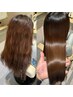 【セミナー講師のヤスダユウキ担当】美髪縮毛矯正＆cut＆ヘアエステ￥26400円